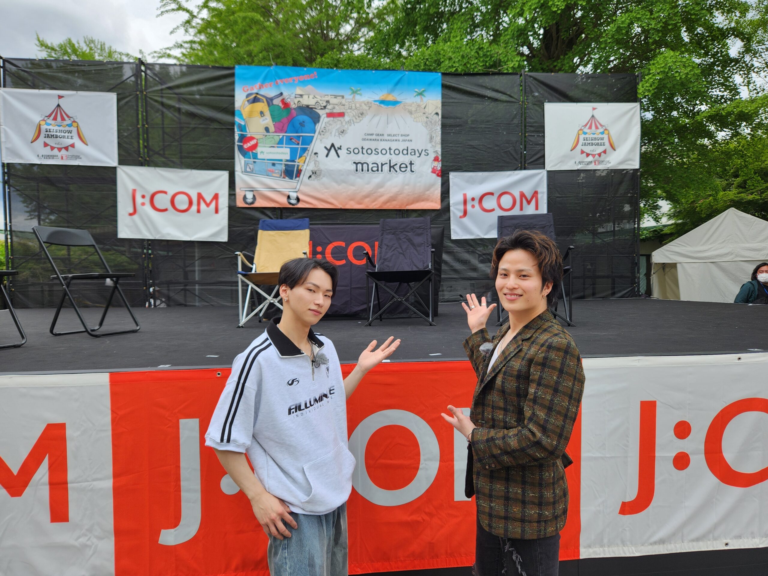 「SEISHOW JAMBOREE」in小田原競輪場に濱宮明日香と渡邊純が出演しました！  